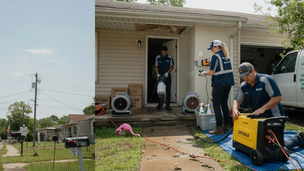 Storm Damage Water Removal in Paris, MO near me